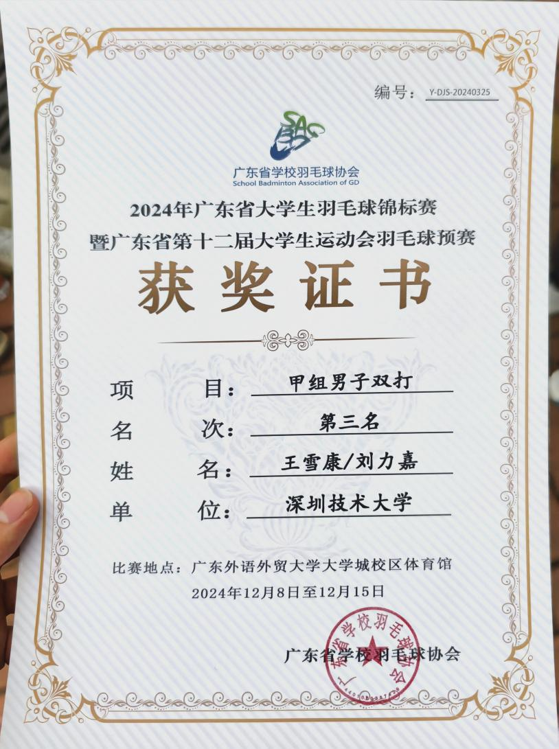 Bwin体育羽毛球队成绩介绍